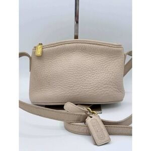 Coach Vintage Sonoma Soft Milled Pebble Leather Zip Crossbody Bag